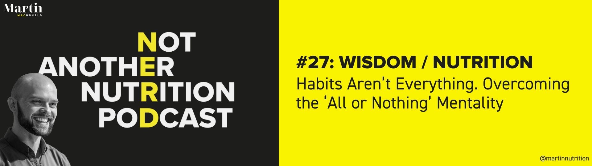 Habits aren't everything. Overcoming the 'all or nothing' mentality